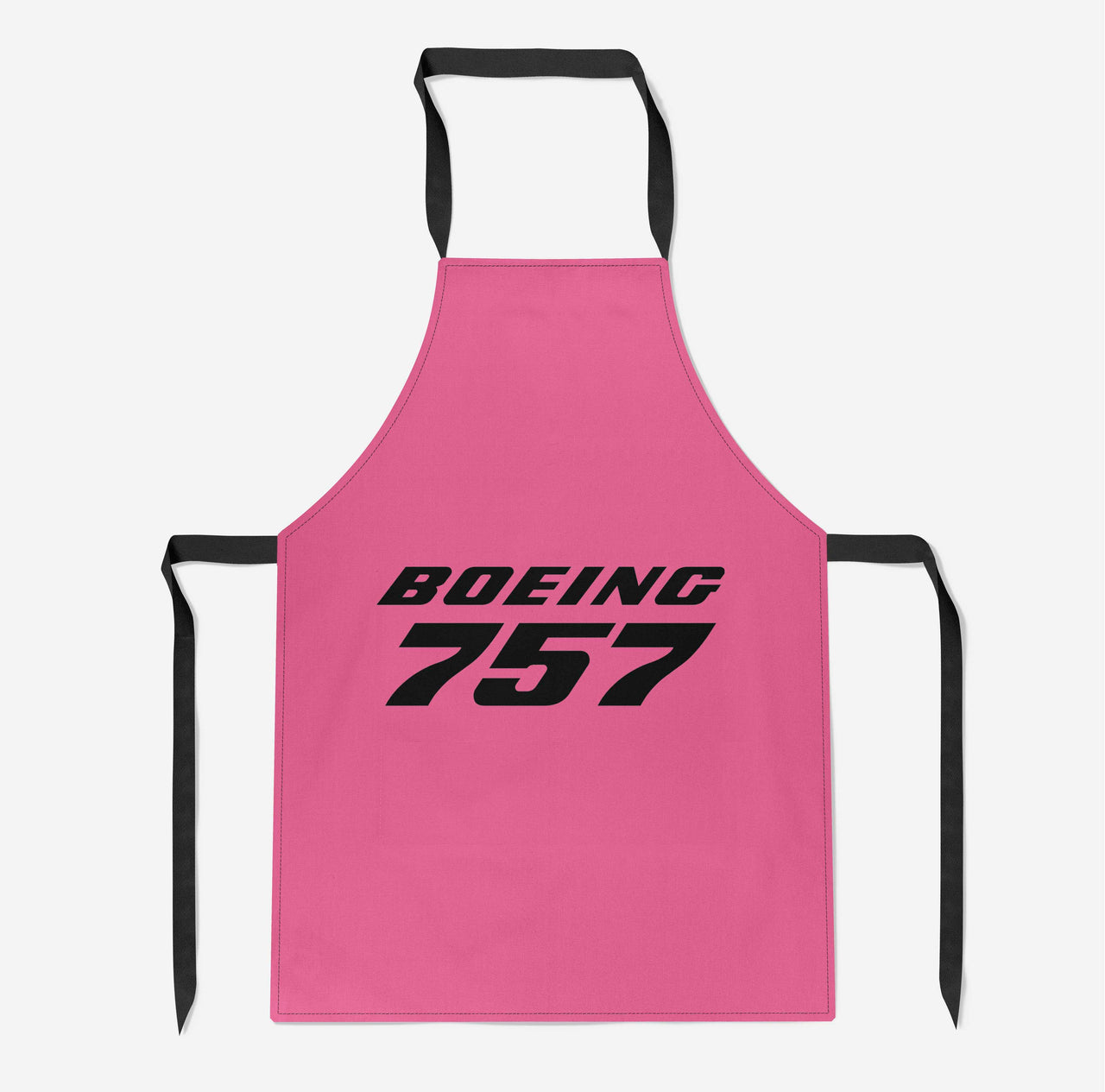 Boeing 757 & Text Designed Kitchen Aprons