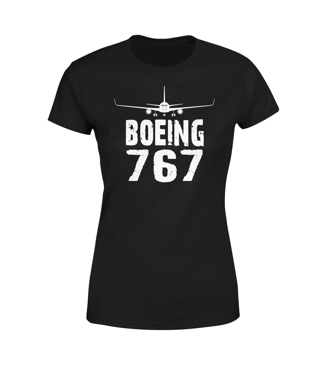 Boeing 767 & Plane Designed Women T-Shirts