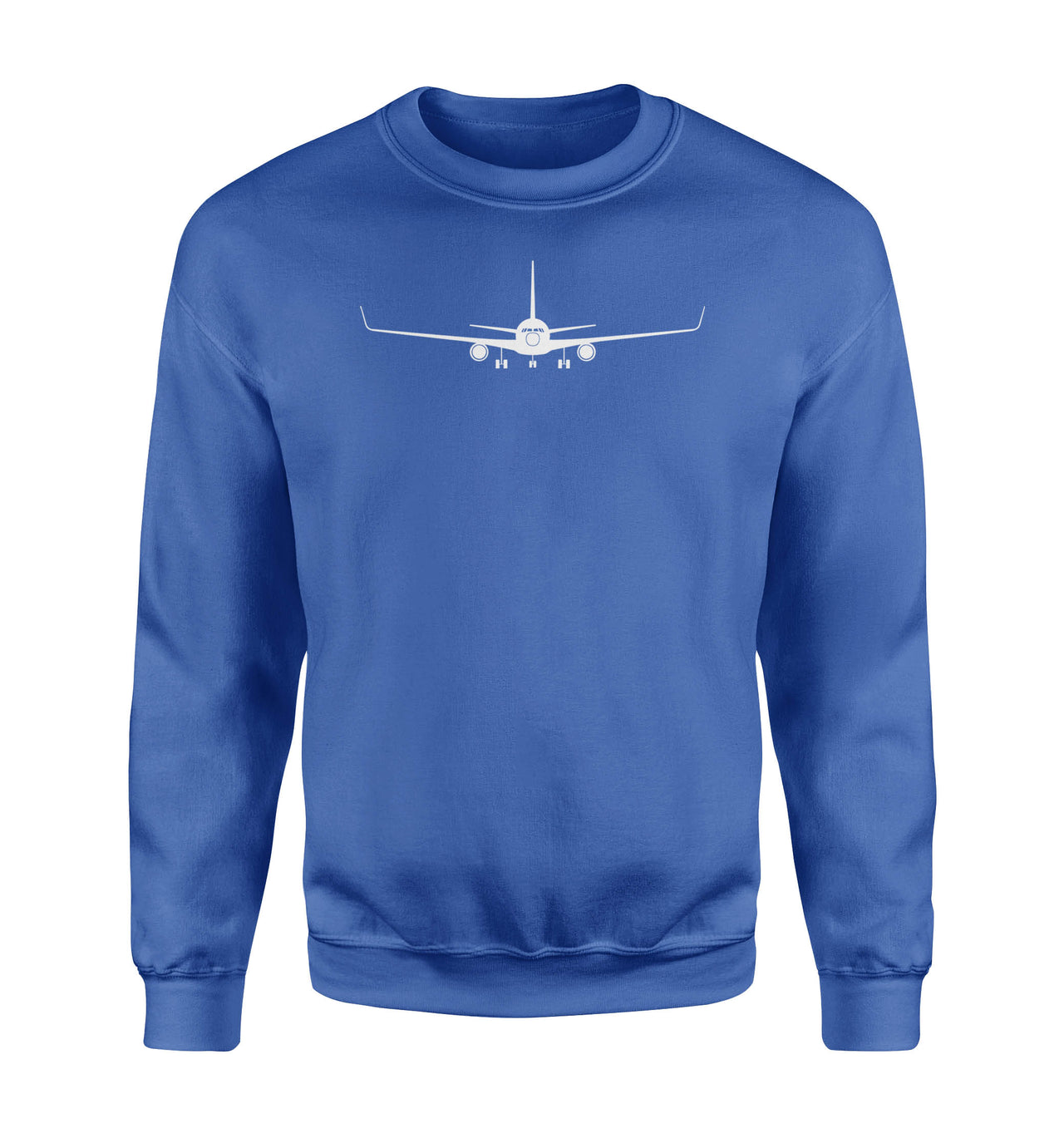 Boeing 767 Silhouette Designed Sweatshirts