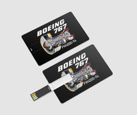 Thumbnail for Boeing 767 Engine (PW4000-94) Designed USB Cards