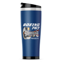 Thumbnail for Boeing 767 Engine (PW4000-94) Designed Stainless Steel Travel Mugs