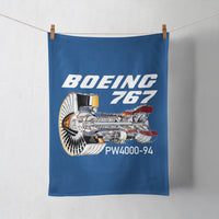 Thumbnail for Boeing 767 Engine (PW4000-94) Designed Towels
