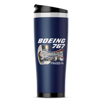 Thumbnail for Boeing 767 Engine (PW4000-94) Designed Travel Mugs
