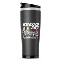 Thumbnail for Boeing 767 Engine (PW4000-94) Designed Stainless Steel Travel Mugs