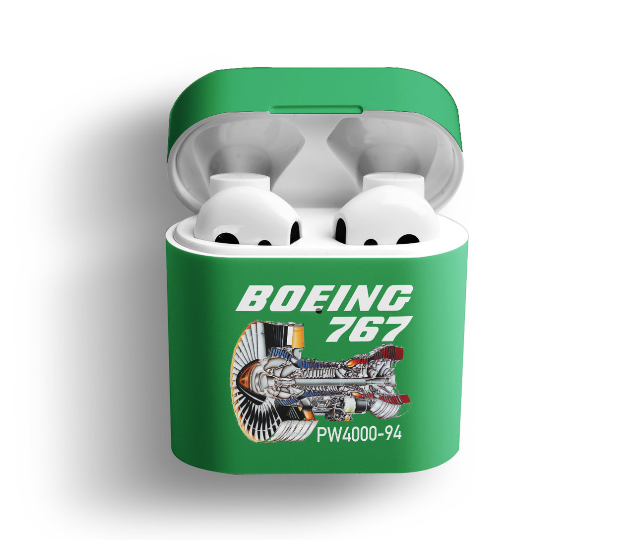 Boeing 767 Engine (PW4000-94) Designed AirPods  Cases