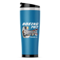 Thumbnail for Boeing 767 Engine (PW4000-94) Designed Stainless Steel Travel Mugs