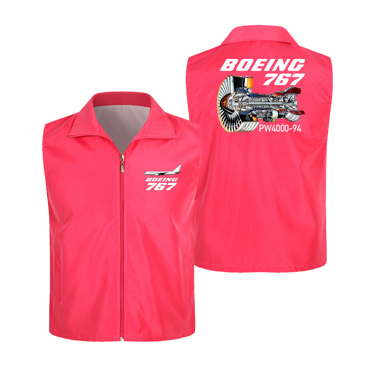 Boeing 767 Engine (PW4000-94) Designed Thin Style Vests