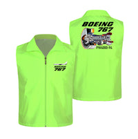 Thumbnail for Boeing 767 Engine (PW4000-94) Designed Thin Style Vests