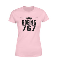 Thumbnail for Boeing 767 & Plane Designed Women T-Shirts