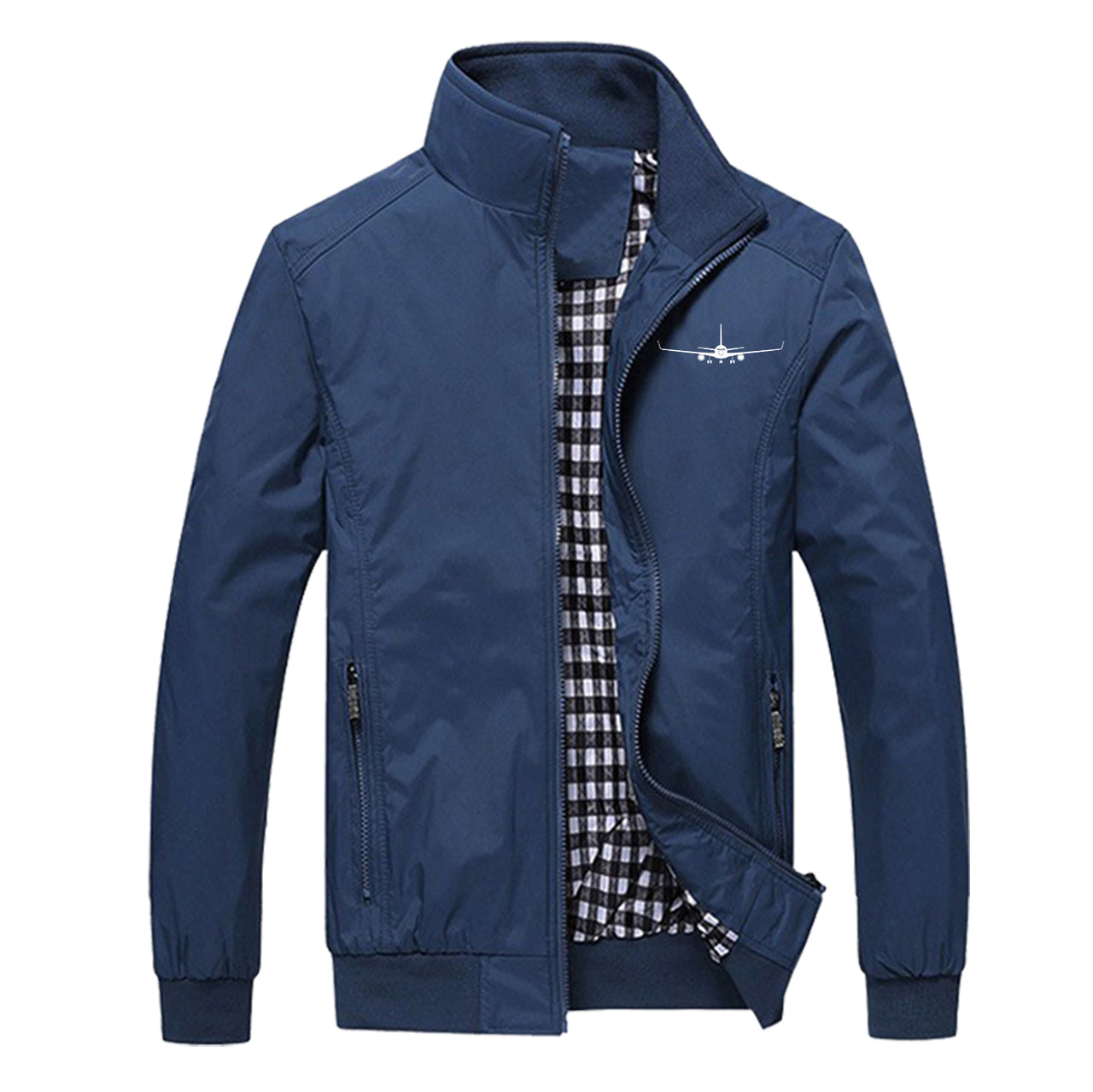 Boeing 767 Silhouette Designed Stylish Jackets