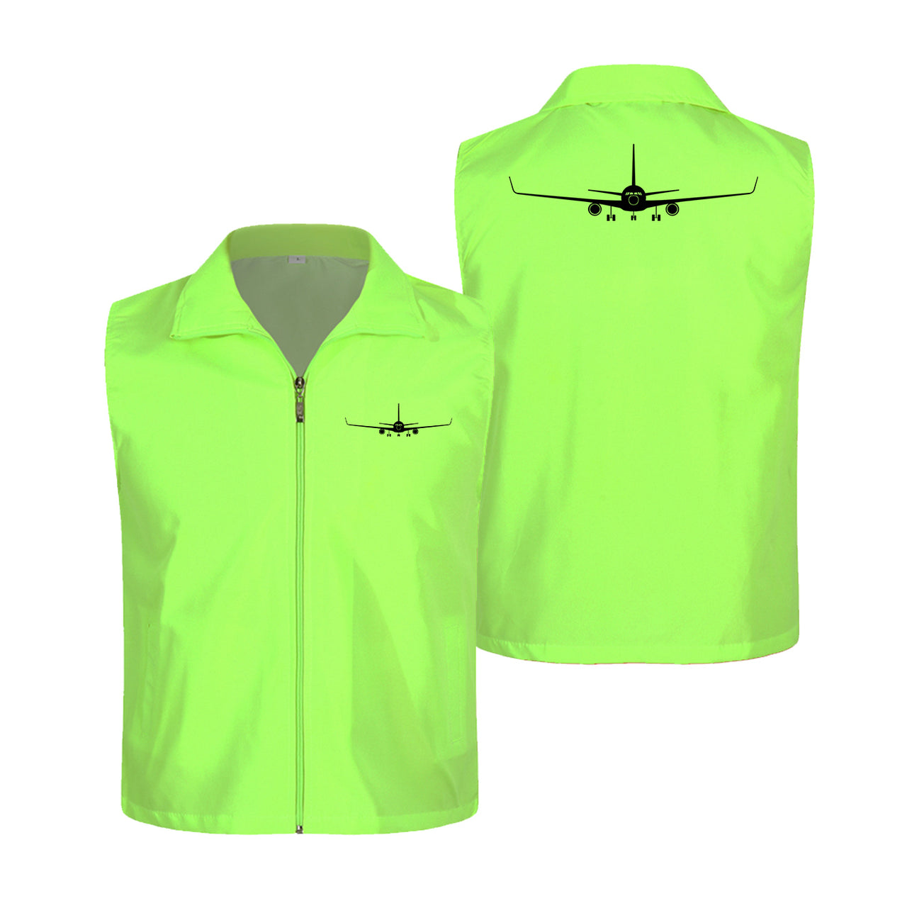 Boeing 767 Silhouette Designed Thin Style Vests