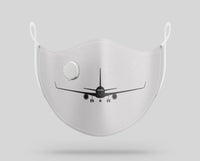 Thumbnail for Boeing 767 Silhouette Designed Face Masks
