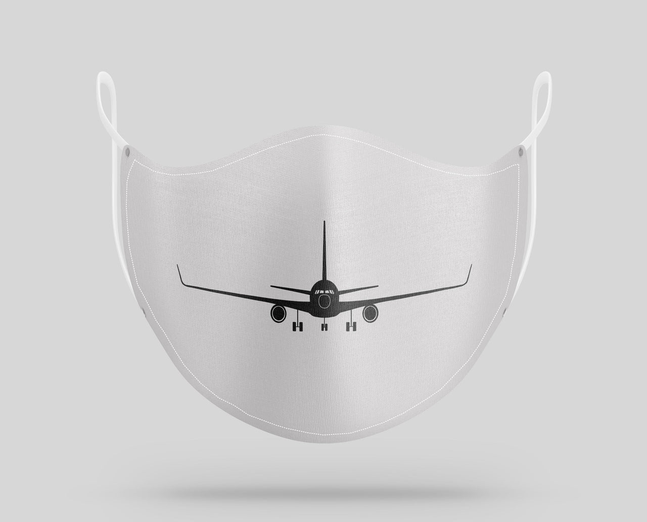 Boeing 767 Silhouette Designed Face Masks