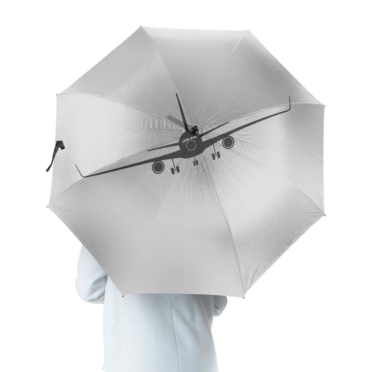 Copy of Boeing 757 Silhouette Designed Umbrella