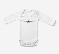Thumbnail for Boeing 767 Silhouette Designed Baby Bodysuits