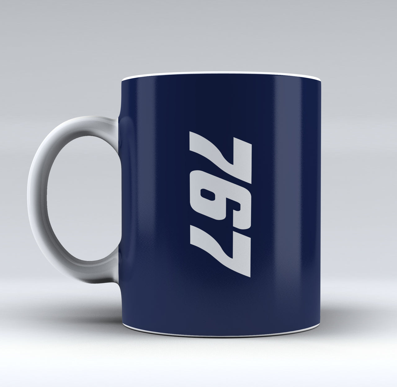 767 Text Side Designed Mugs