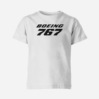 Thumbnail for Boeing 767 & Text Designed Children T-Shirts