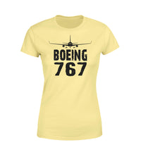 Thumbnail for Boeing 767 & Plane Designed Women T-Shirts