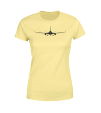Thumbnail for Boeing 767 Silhouette Designed Women T-Shirts