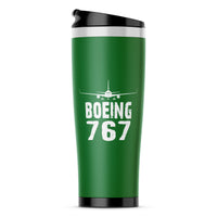 Thumbnail for Boeing 767 & Plane Designed Stainless Steel Travel Mugs