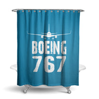 Thumbnail for Boeing 767 & Plane Designed Shower Curtains