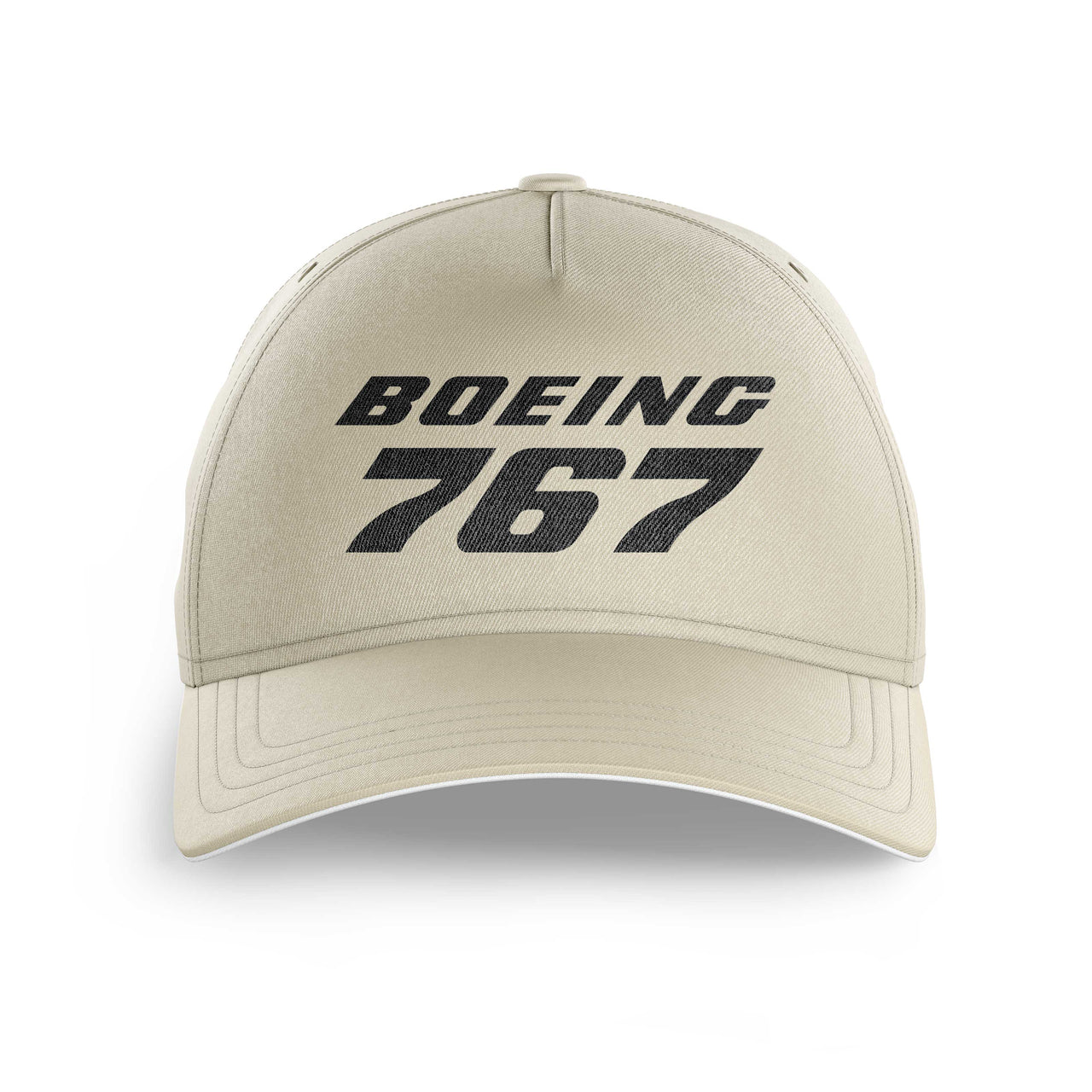 Boeing 767 & Text Printed Hats