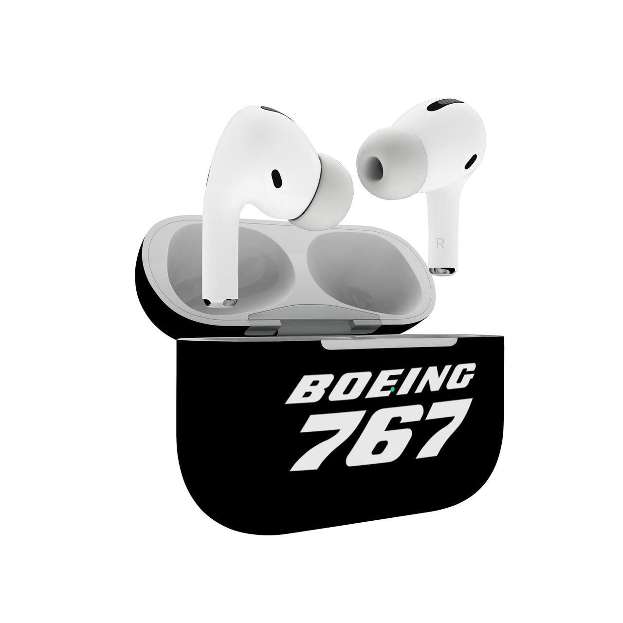 Boeing 767 & Text Designed AirPods "Pro" Cases
