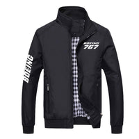 Thumbnail for Boeing 767 & Text Designed Stylish Jackets