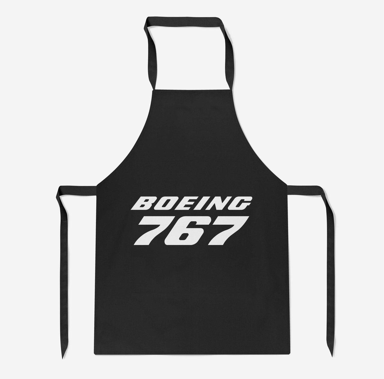 Boeing 767 & Text Designed Kitchen Aprons