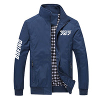 Thumbnail for Boeing 767 & Text Designed Stylish Jackets