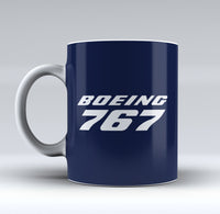 Thumbnail for Boeing 767 & Text Designed Mugs