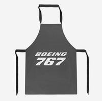 Thumbnail for Boeing 767 & Text Designed Kitchen Aprons
