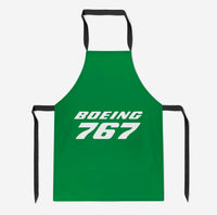 Thumbnail for Boeing 767 & Text Designed Kitchen Aprons
