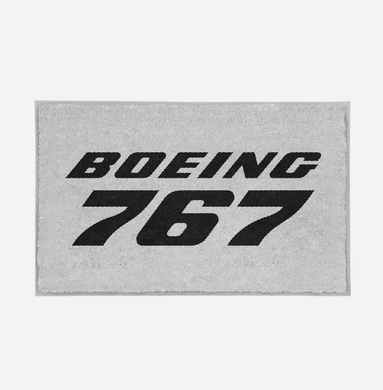 Boeing 767 & Text Designed Door Mats