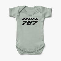 Thumbnail for Boeing 767 & Text Designed Baby Bodysuits