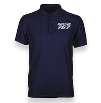 Thumbnail for Boeing 767 & Text Designed Polo T-Shirts