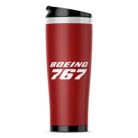 Thumbnail for Boeing 767 & Text Designed Stainless Steel Travel Mugs