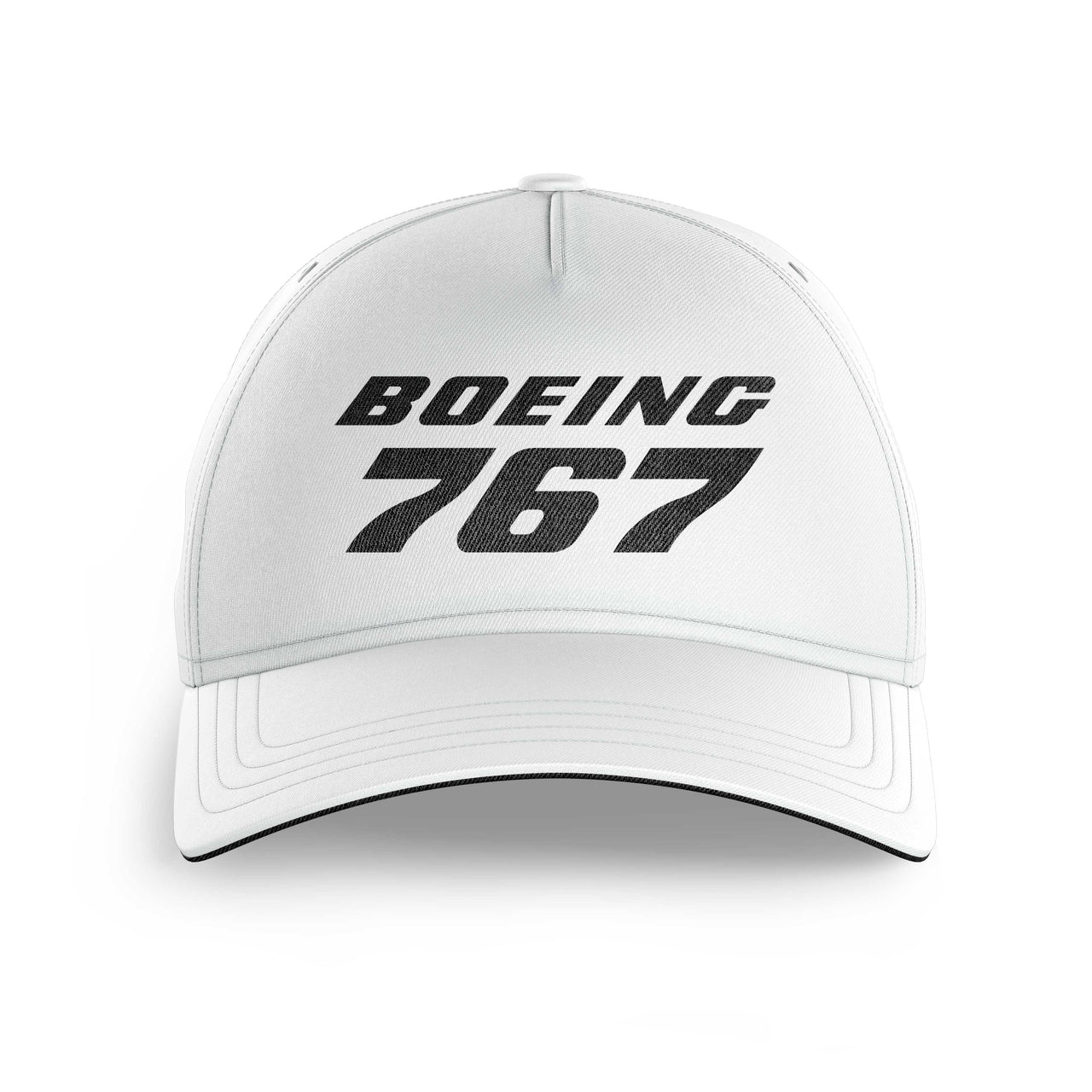 Boeing 767 & Text Printed Hats