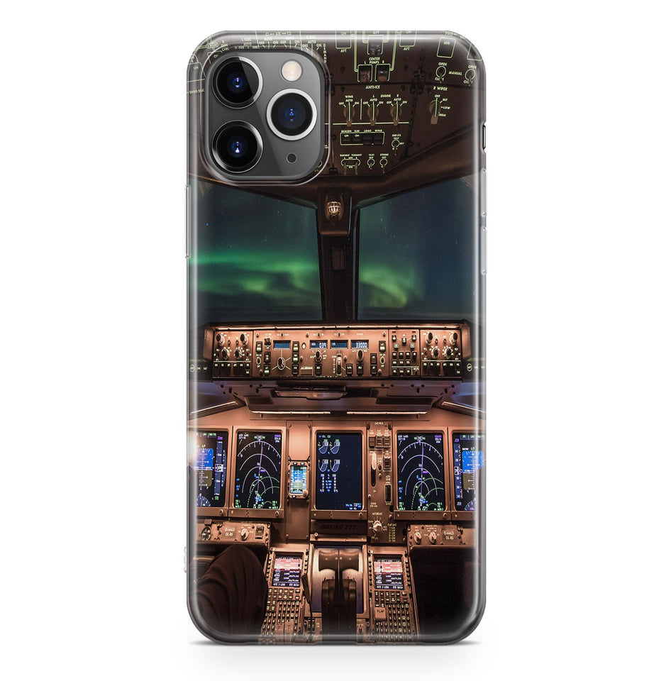 Boeing 777 Cockpit Printed iPhone Cases