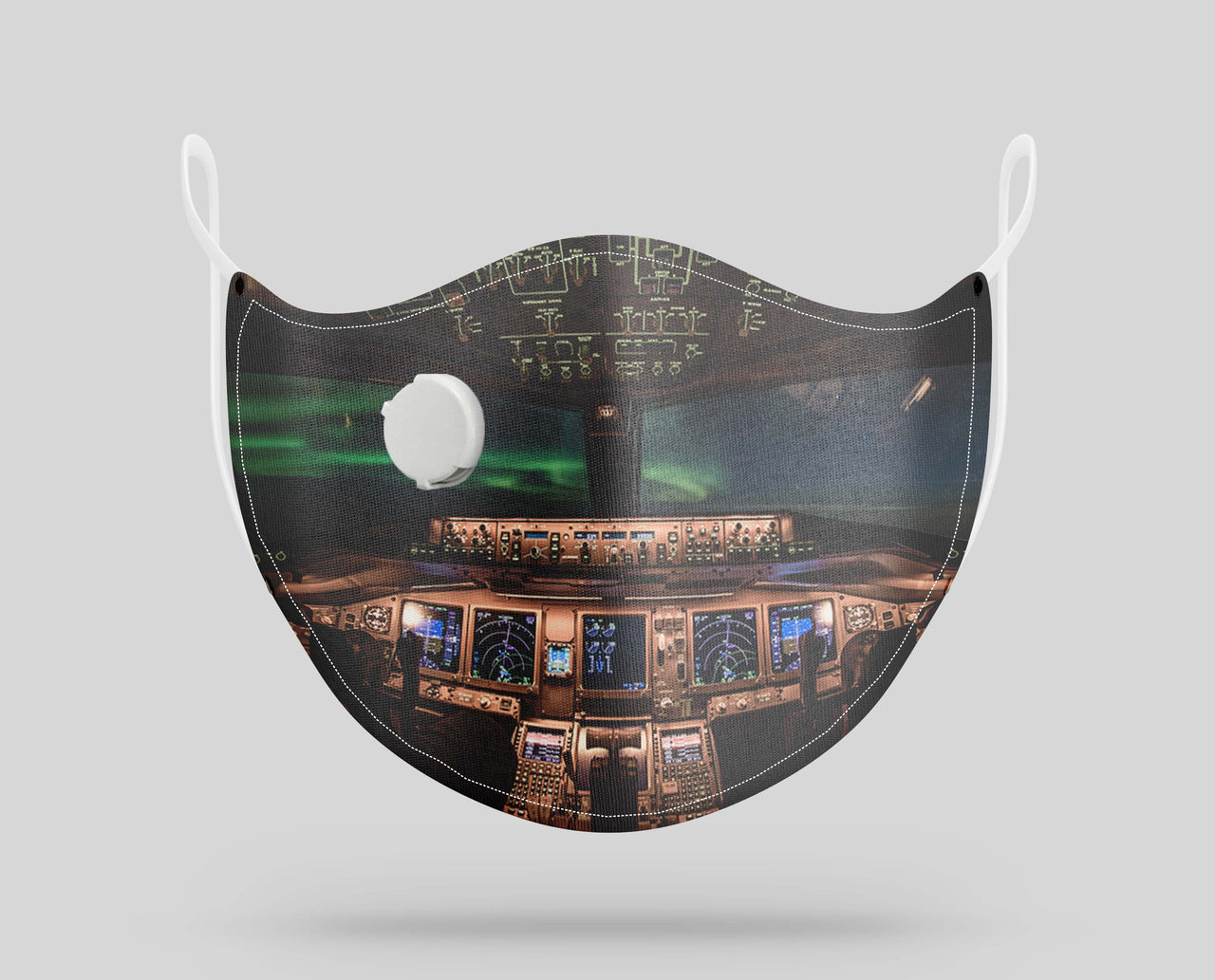 Boeing 777 Cockpit Designed Face Masks