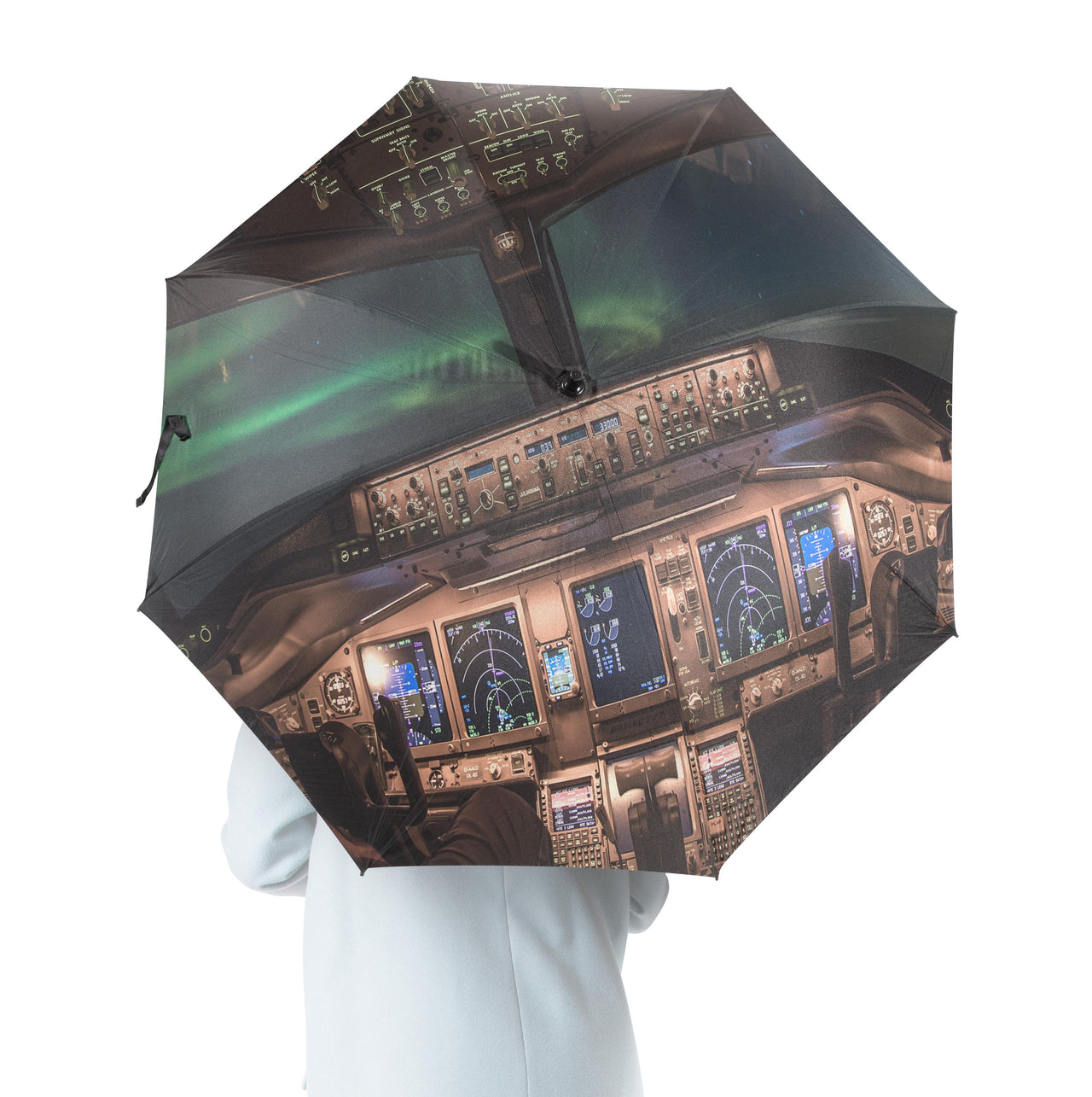 Boeing 777 Cockpit Designed Umbrella