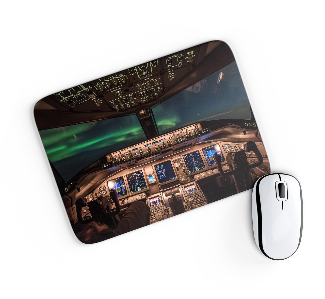 Boeing 777 Cockpit Designed Mouse Pads