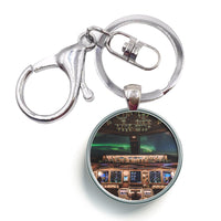 Thumbnail for Boeing 777 Cockpit Designed Circle Key Chains