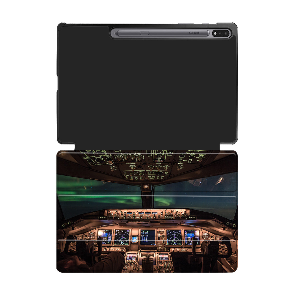 Boeing 777 Cockpit Designed Samsung Tablet Cases