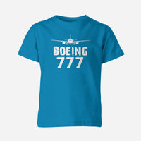 Thumbnail for Boeing 777 & Plane Designed Children T-Shirts