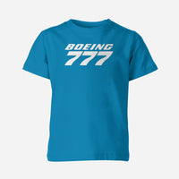 Thumbnail for Boeing 777 & Text Designed Children T-Shirts