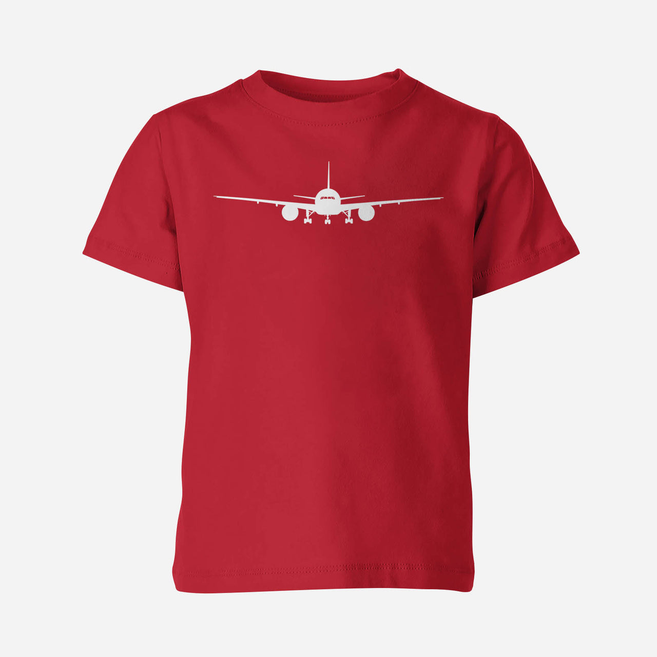 Boeing 777 Silhouette Designed Children T-Shirts