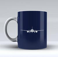 Thumbnail for Boeing 777 Silhouette Designed Mugs