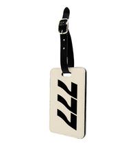 Thumbnail for Boeing 777 Text Designed Luggage Tag