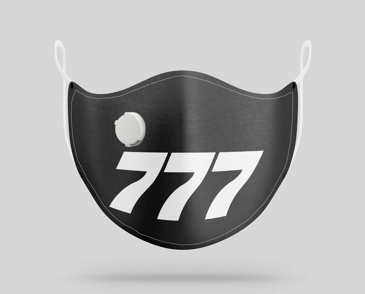 Boeing 777 Text Designed Face Masks